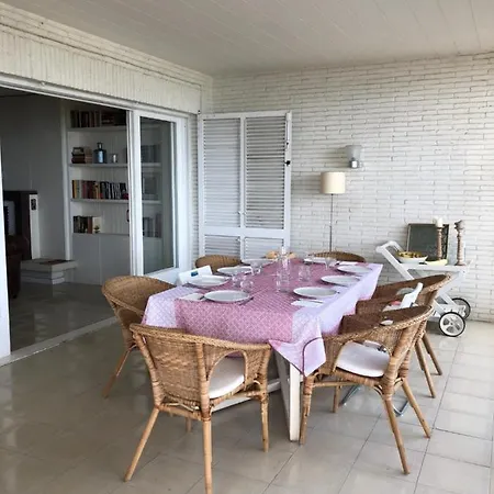 Beachfront/primera Linea In/en Caldetas Apartment